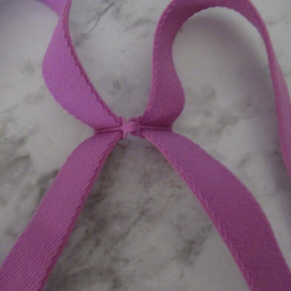 Wacoal Bra 36C Pink Purple Halo Lace Underwire Bow Back Closure 851205 - Picture 5 of 7